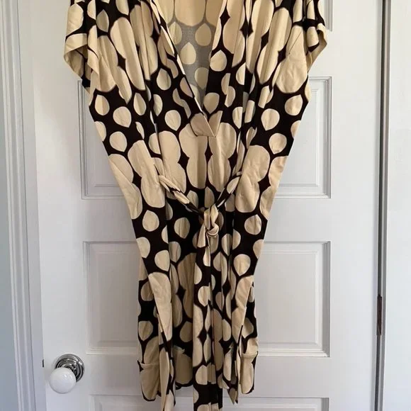 Diane Von Furstenberg Tuvallu Kimono Dress - 8 - Picture 7 of 12